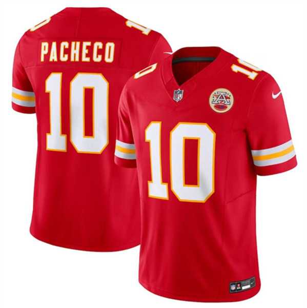 Youth Kansas City Chiefs #10 Isiah Pacheco Red 2023 F.U.S.E. Vapor Untouchable Limited Stitched Jersey Dzhi